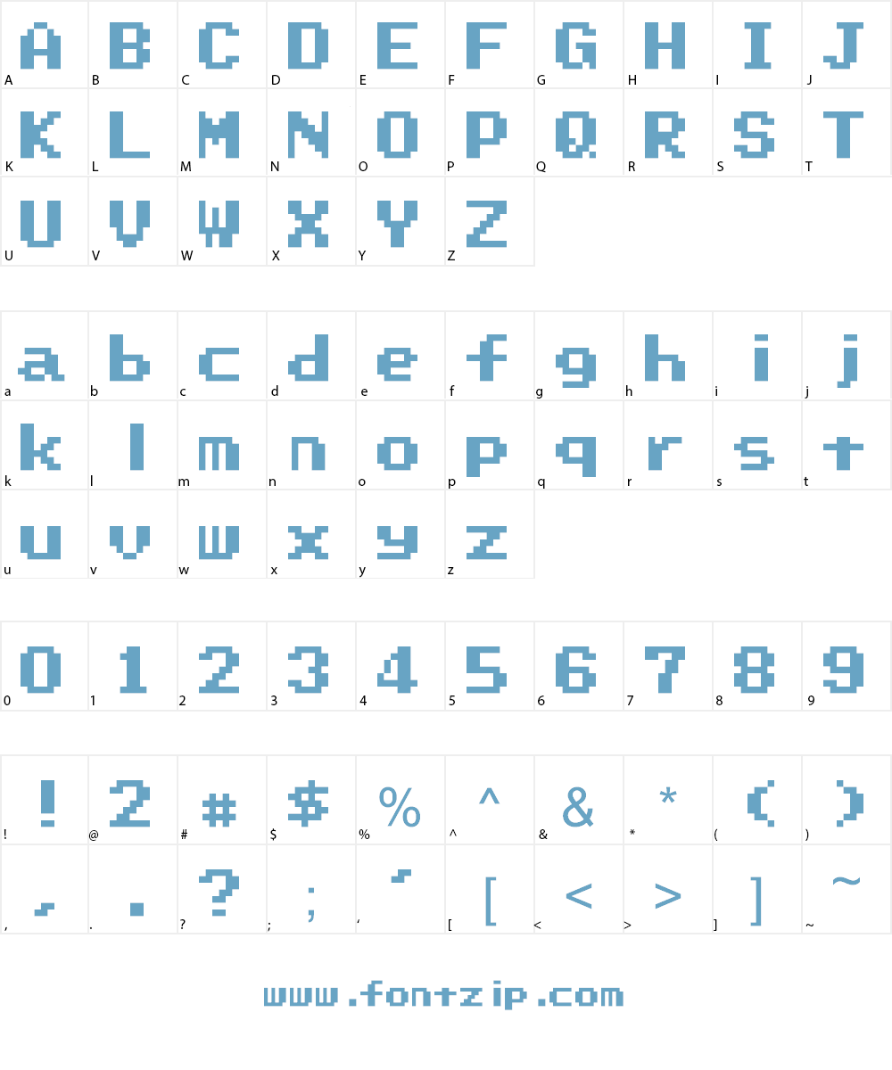 Super Mario World Text Box Font Character